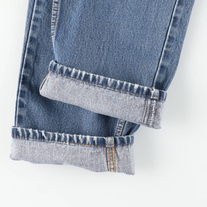 Levi's 505 tapered denim pants for men, equivalent to w35 cotton blue type Vintage Second Hand