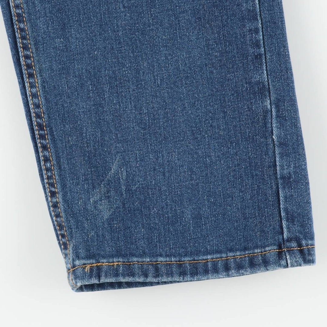Levi's 505 tapered denim pants for men, size w36 cotton blue type Vintage Second Hand