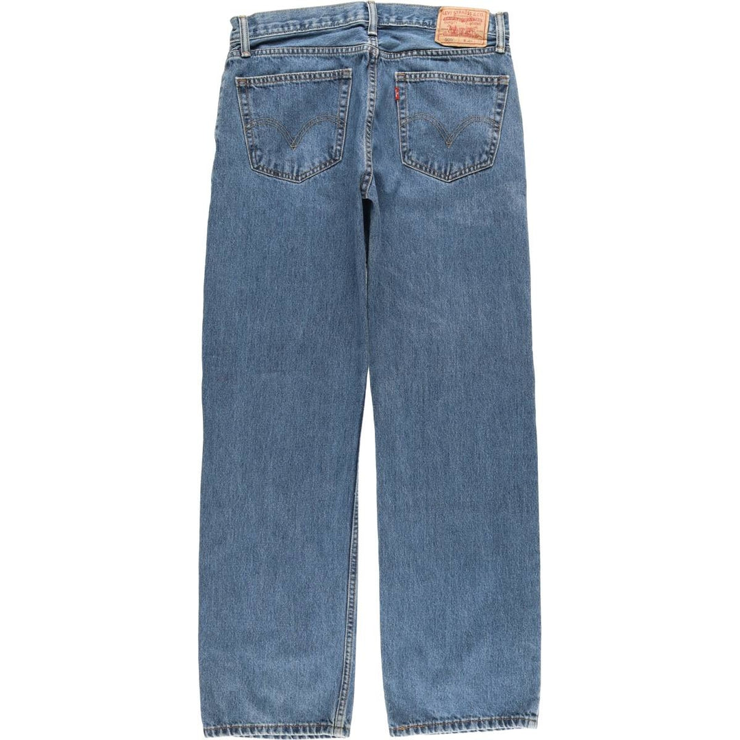 Levi's 505 Straight Fit Tapered Denim Pants, Men's Size W36 (approx.), Vintage cotton blue type Vintage Second Hand