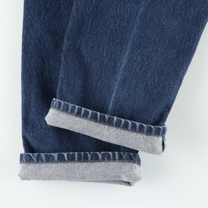 Levi's 505 Regular Fit Tapered Denim Pants, Men's W37 (approx.), Zipper Fly cotton blue type Vintage Second Hand