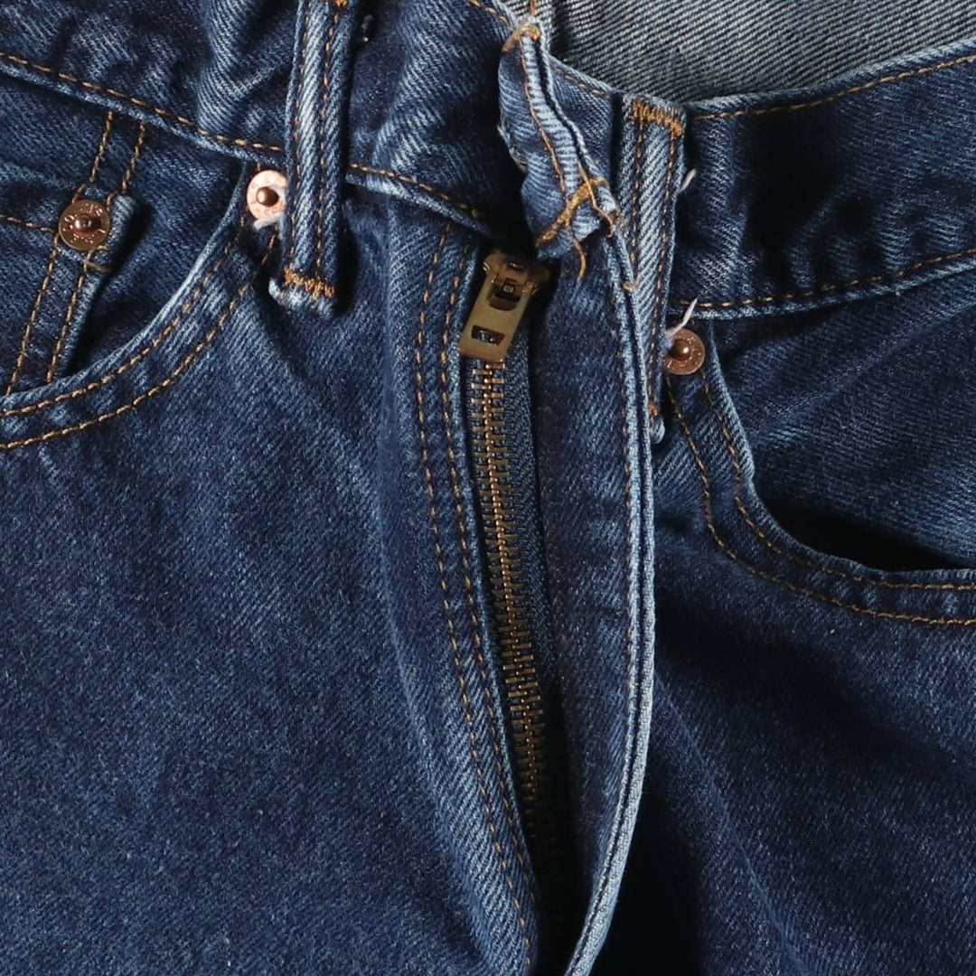 Levi's 505 tapered denim pants for men, size w36 cotton blue type Vintage Second Hand