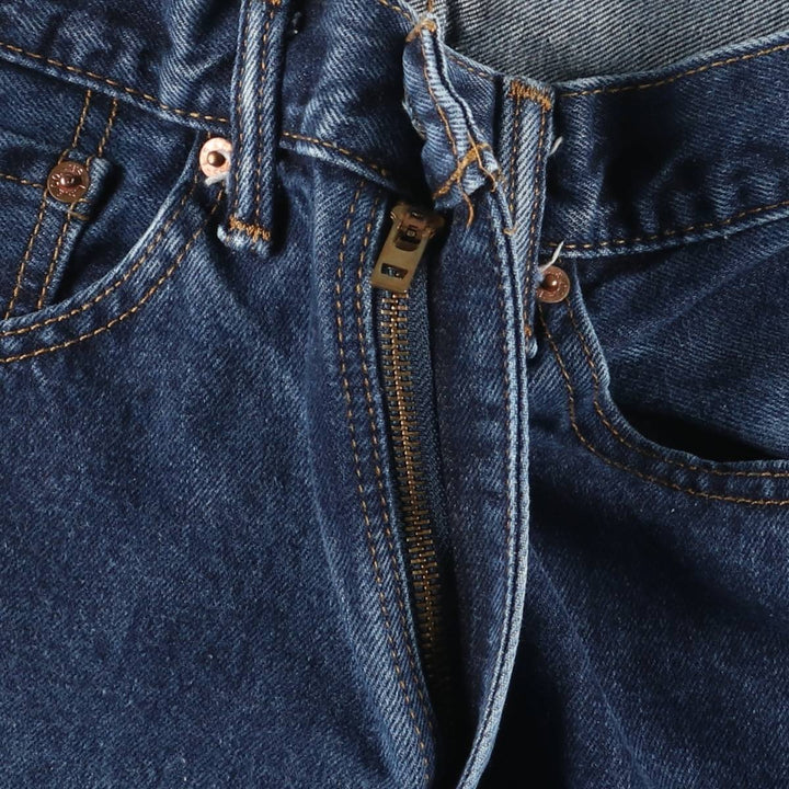 Levi's 505 tapered denim pants for men, size w36 cotton blue type Vintage Second Hand
