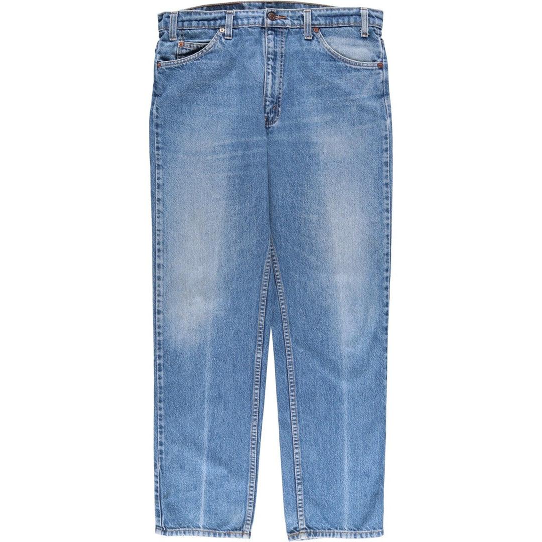 Levi's 505 Orange Tab Tapered Denim Pants, Men's W35 (approx.) unclear Blue type light blue Vintage Second Hand