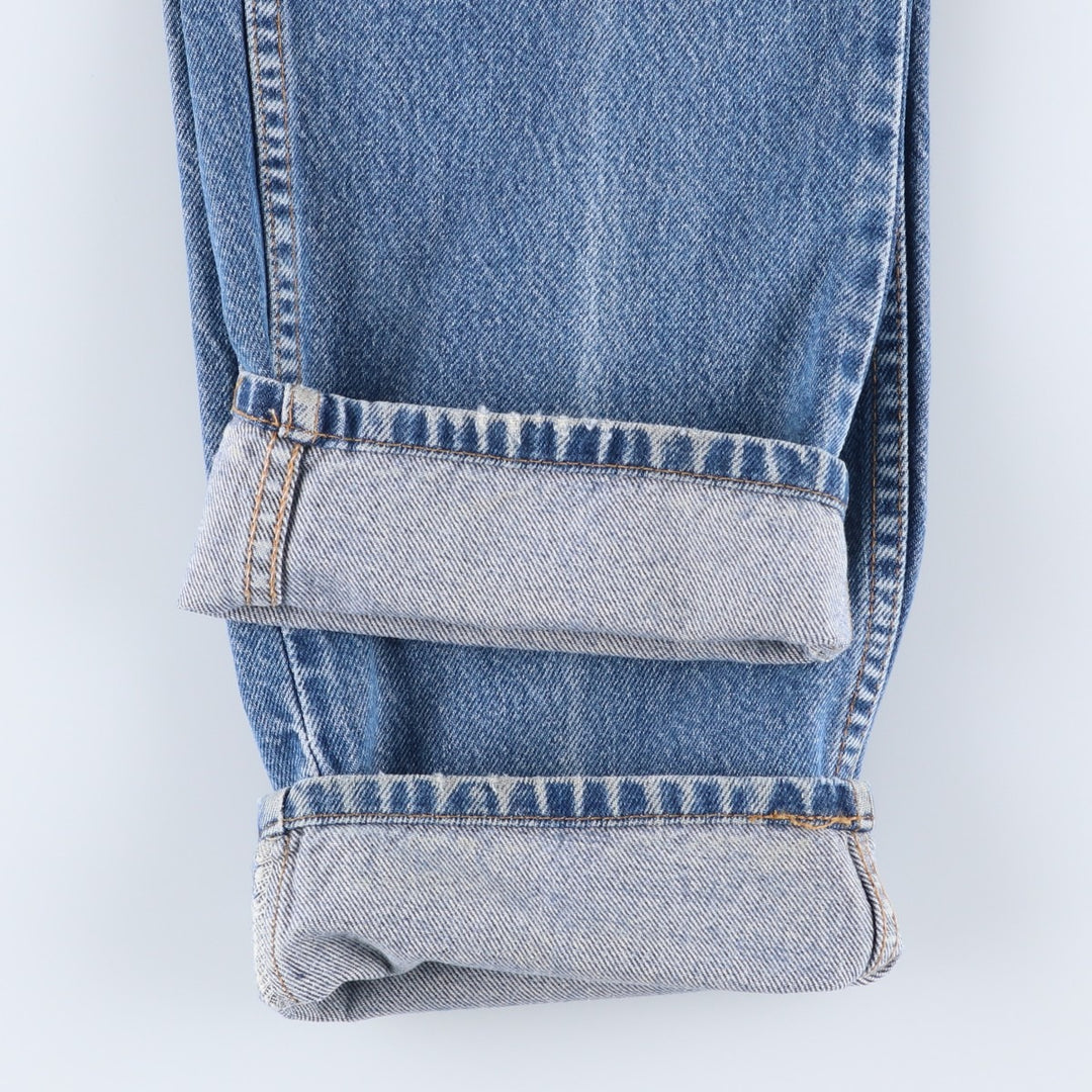 Levi's 505 Orange Tab Tapered Denim Pants, Men's W35 (approx.) unclear Blue type light blue Vintage Second Hand