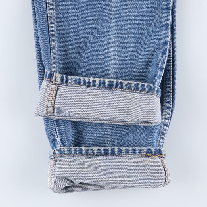 Levi's 505 Orange Tab Tapered Denim Pants, Men's W35 (approx.) unclear Blue type light blue Vintage Second Hand