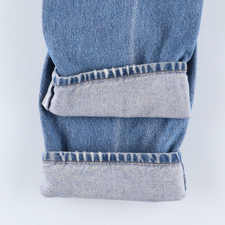 Levi's 505 Orange Tab Tapered Denim Pants, Men's W35 (approx.) unclear Blue type light blue Vintage Second Hand