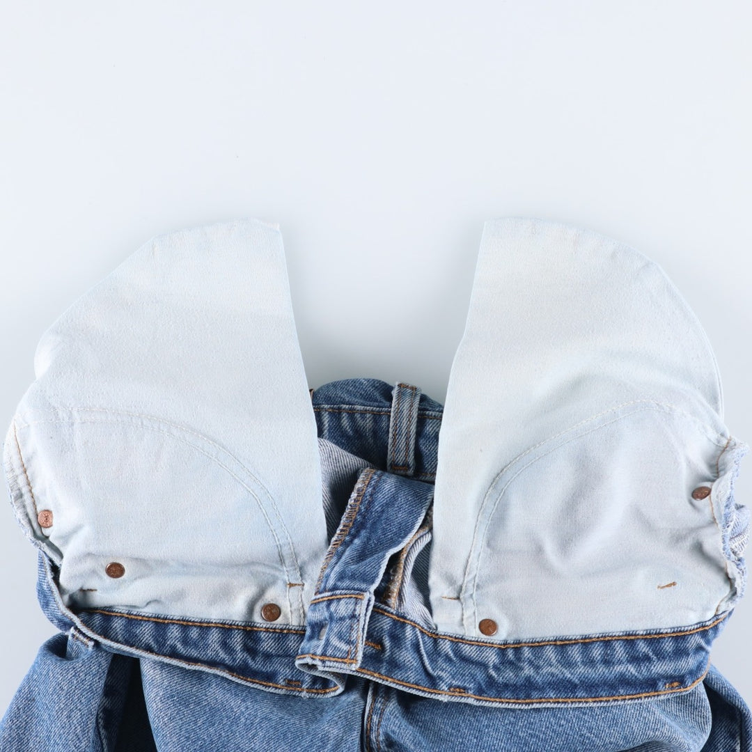 Levi's 505 Orange Tab Tapered Denim Pants, Men's W35 (approx.) unclear Blue type light blue Vintage Second Hand