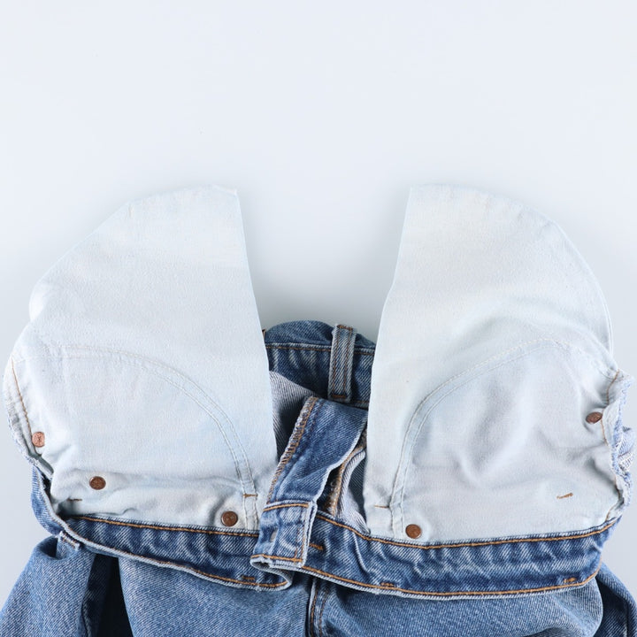 Levi's 505 Orange Tab Tapered Denim Pants, Men's W35 (approx.) unclear Blue type light blue Vintage Second Hand