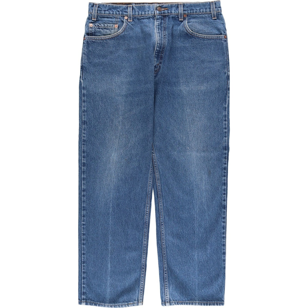 Levi's 505 Regular Fit Straight Leg Tapered Denim Pants, Men's Size W35 (approx.) unclear blue type Vintage Second Hand
