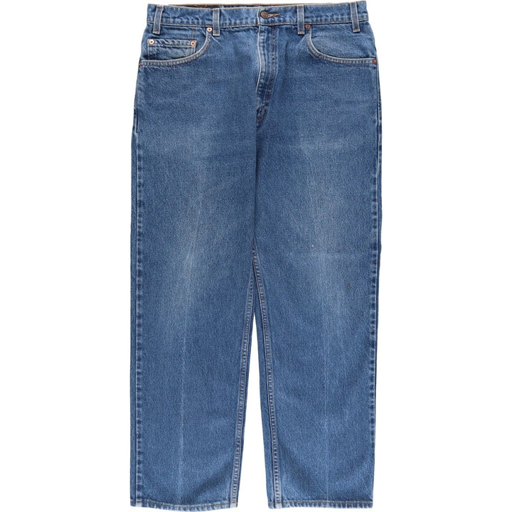 Levi's 505 Regular Fit Straight Leg Tapered Denim Pants, Men's Size W35 (approx.) unclear blue type Vintage Second Hand