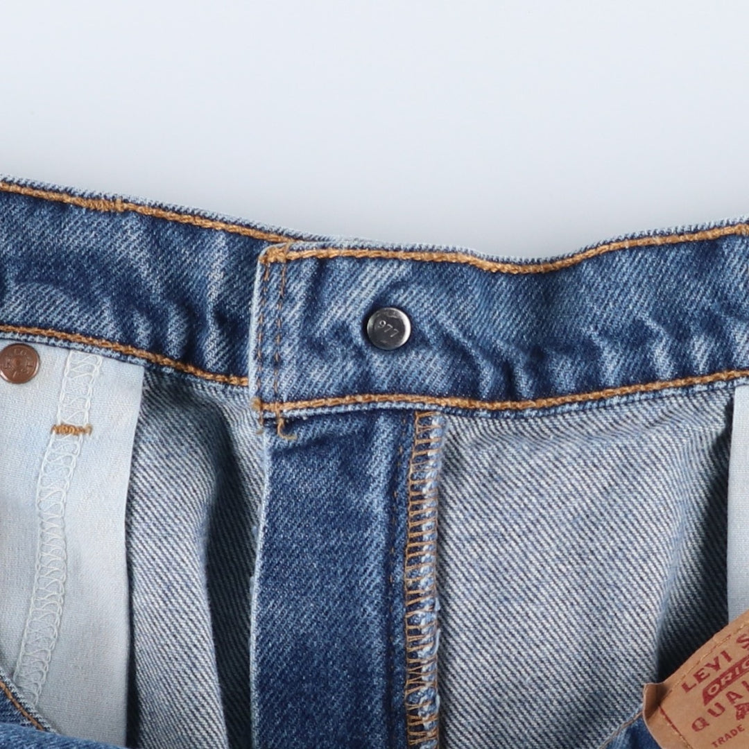 Levi's 505 Regular Fit Straight Leg Tapered Denim Pants, Men's Size W35 (approx.) unclear blue type Vintage Second Hand