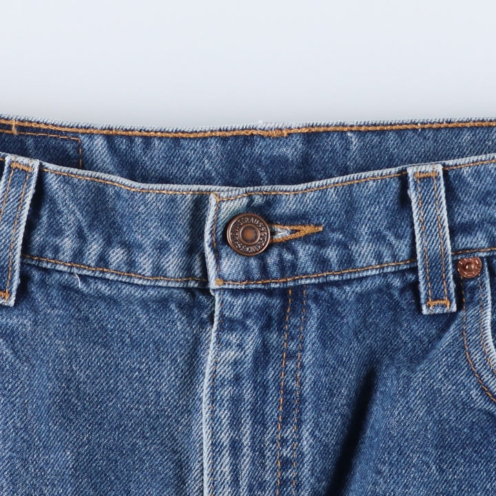 Levi's 505 Regular Fit Straight Leg Tapered Denim Pants, Men's Size W35 (approx.) unclear blue type Vintage Second Hand