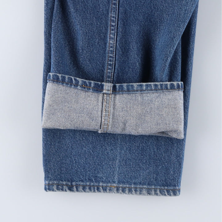 Levi's 505 Regular Fit Straight Leg Tapered Denim Pants, Men's Size W35 (approx.) unclear blue type Vintage Second Hand