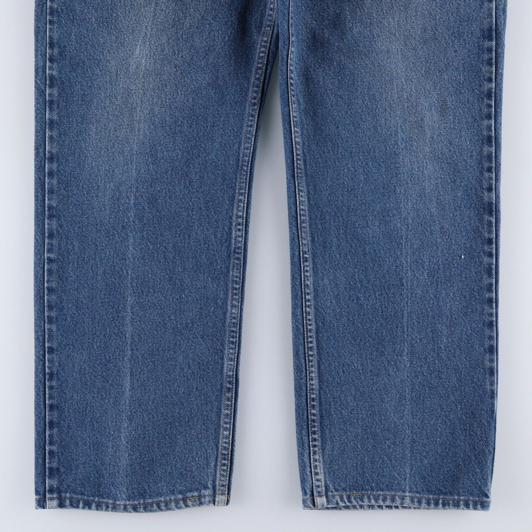 Levi's 505 Regular Fit Straight Leg Tapered Denim Pants, Men's Size W35 (approx.) unclear blue type Vintage Second Hand