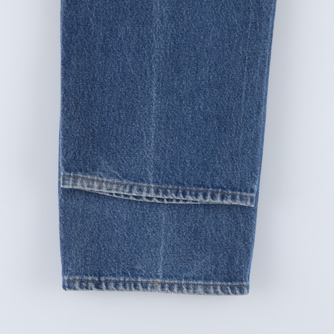 Levi's 505 Regular Fit Straight Leg Tapered Denim Pants, Men's Size W35 (approx.) unclear blue type Vintage Second Hand