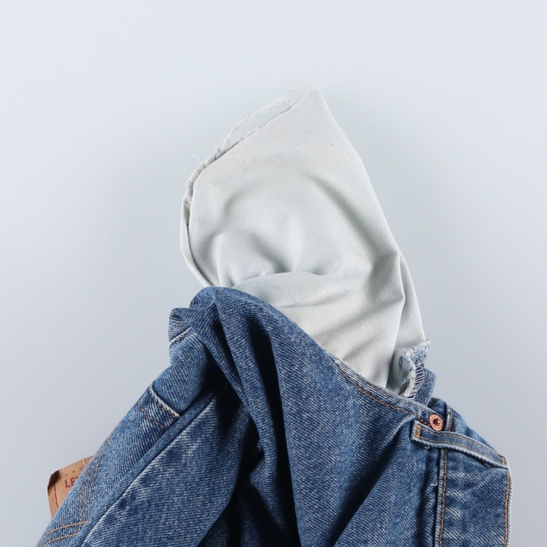 Levi's 505 Regular Fit Straight Leg Tapered Denim Pants, Men's Size W35 (approx.) unclear blue type Vintage Second Hand