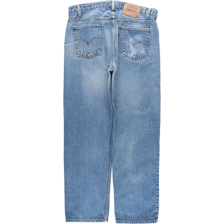 90'S Levi's Regular Fit Straight Leg Orange Tab Tapered Denim Pants, Men's Size W36 (approx.), Vintage cotton blue type Vintage Second Hand