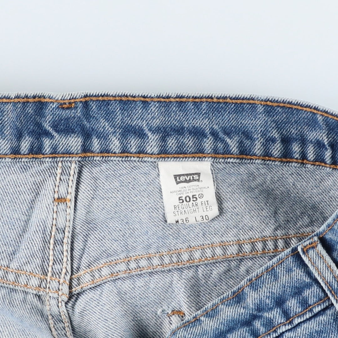 90'S Levi's Regular Fit Straight Leg Orange Tab Tapered Denim Pants, Men's Size W36 (approx.), Vintage cotton blue type Vintage Second Hand