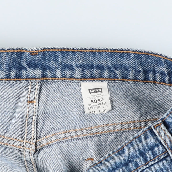 90'S Levi's Regular Fit Straight Leg Orange Tab Tapered Denim Pants, Men's Size W36 (approx.), Vintage cotton blue type Vintage Second Hand