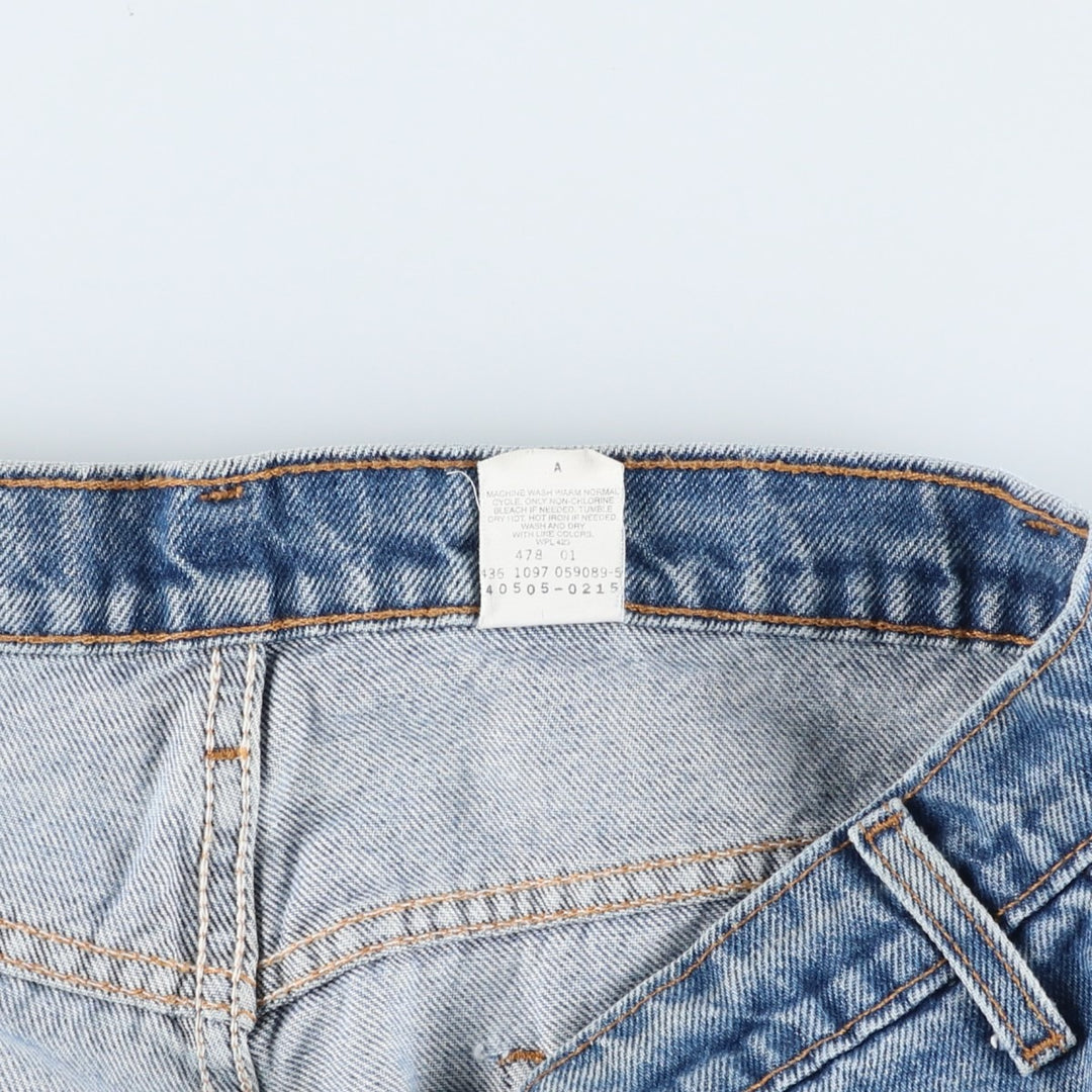 90'S Levi's Regular Fit Straight Leg Orange Tab Tapered Denim Pants, Men's Size W36 (approx.), Vintage cotton blue type Vintage Second Hand