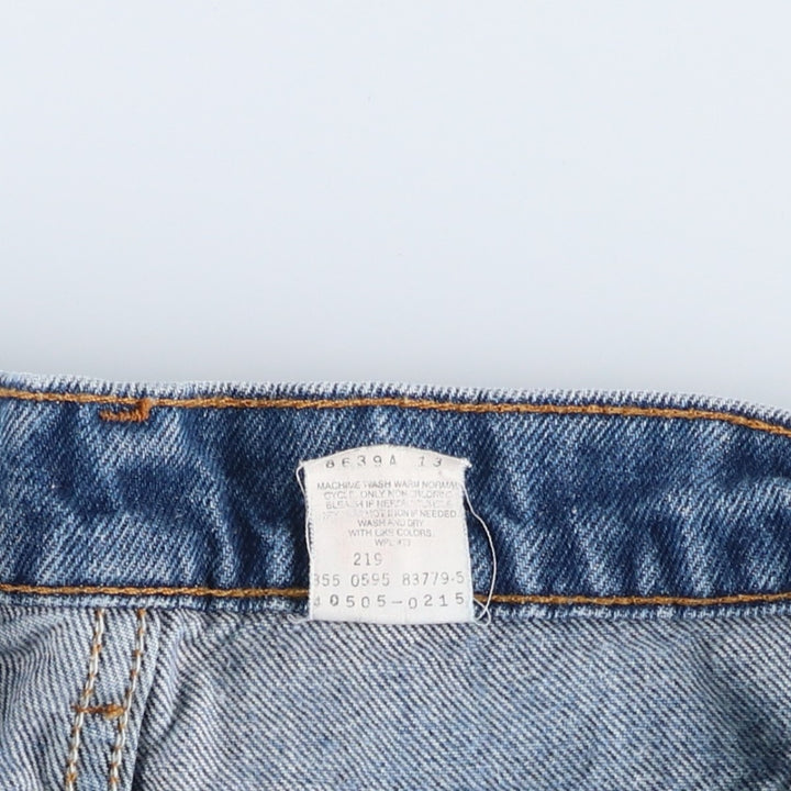 90'S Levi's 505 Regular Fit Straight Leg Orange Tab Tapered Denim Pants, Men's Size W33 (approx.), Vintage cotton blue type Vintage Second Hand