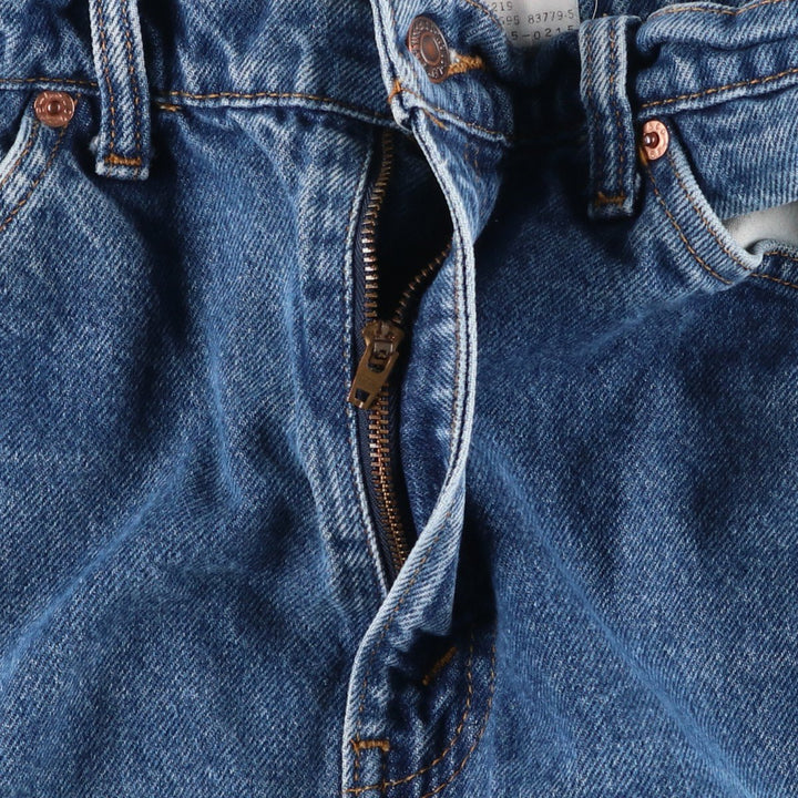 90'S Levi's 505 Regular Fit Straight Leg Orange Tab Tapered Denim Pants, Men's Size W33 (approx.), Vintage cotton blue type Vintage Second Hand