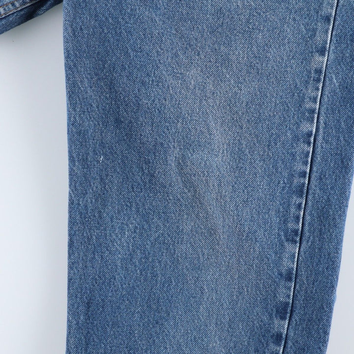 90'S Levi's 505 Regular Fit Straight Leg Orange Tab Tapered Denim Pants, Men's Size W33 (approx.), Vintage cotton blue type Vintage Second Hand