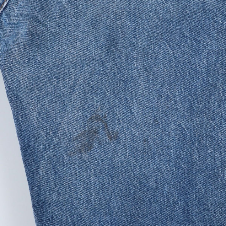 90'S Levi's 505 Regular Fit Straight Leg Orange Tab Tapered Denim Pants, Men's Size W33 (approx.), Vintage cotton blue type Vintage Second Hand