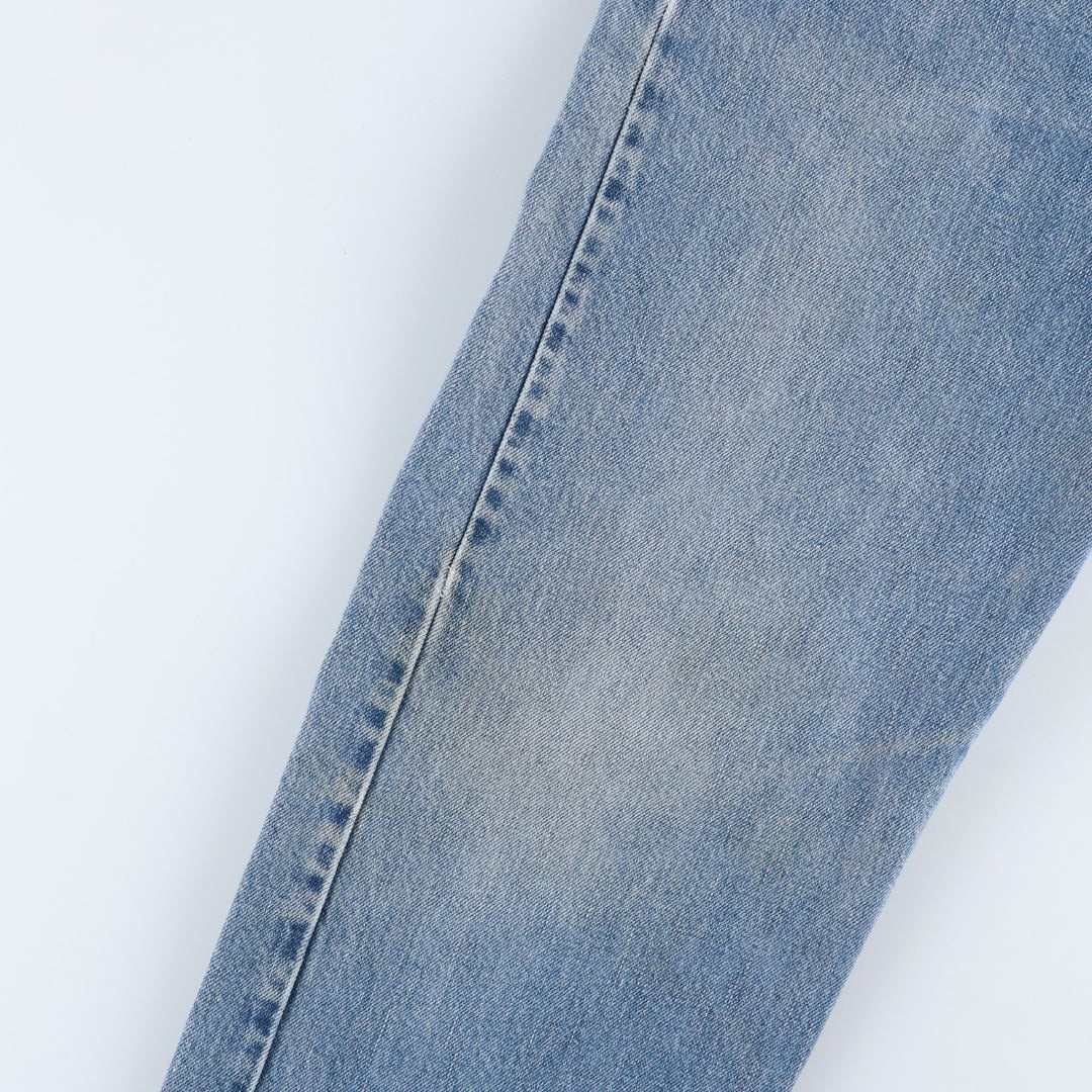 00'S Levi's 505 tapered denim pants for men, size w35 cotton blue type Vintage Second Hand
