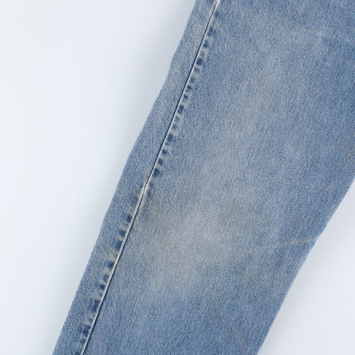 00'S Levi's 505 tapered denim pants for men, size w35 cotton blue type Vintage Second Hand