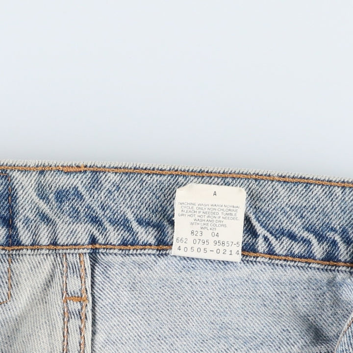 90'S Levi's 505 Orange Tab Tapered Denim Pants Men's W30 Vintage cotton Blue type light blue Vintage Second Hand