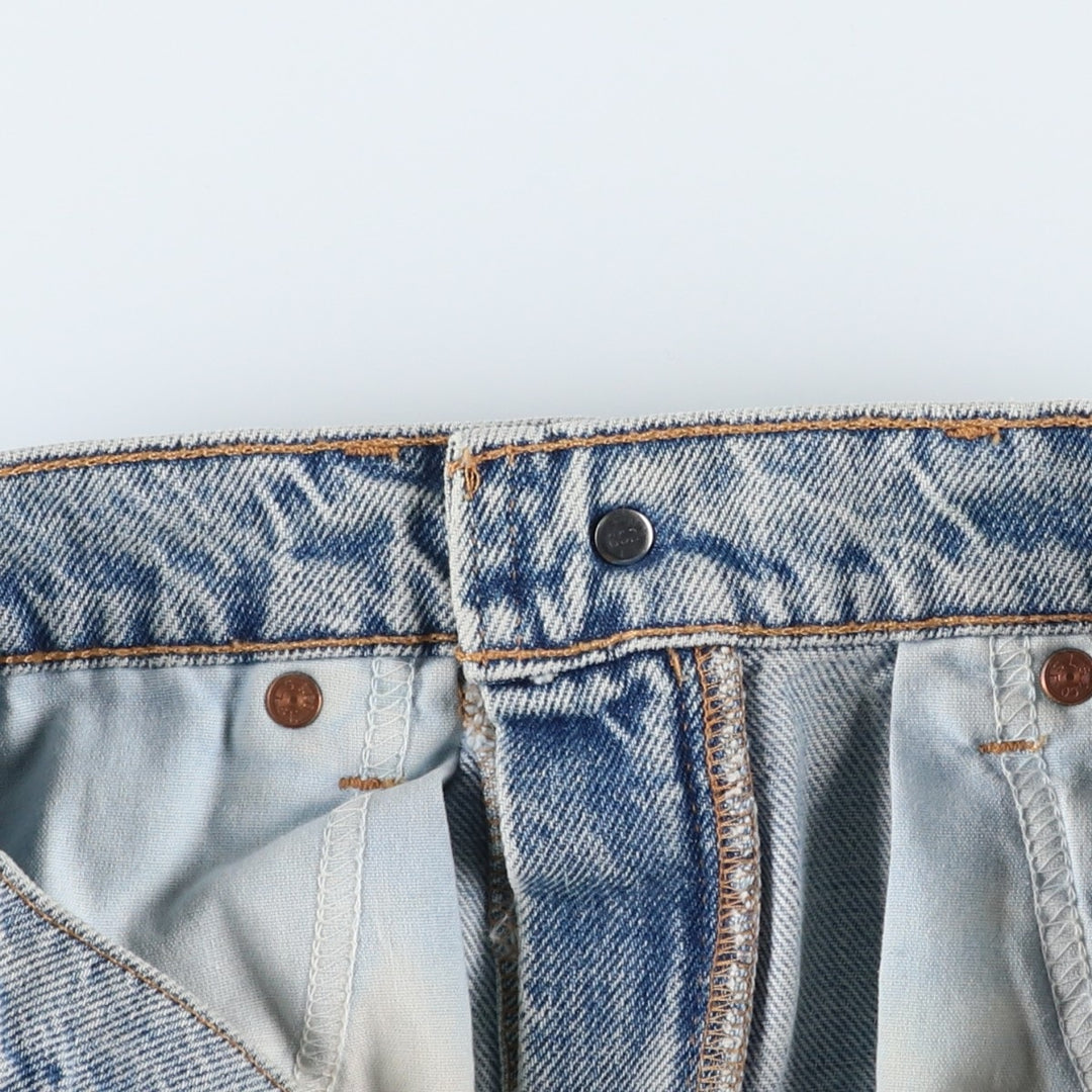 90'S Levi's 505 Orange Tab Tapered Denim Pants Men's W30 Vintage cotton Blue type light blue Vintage Second Hand