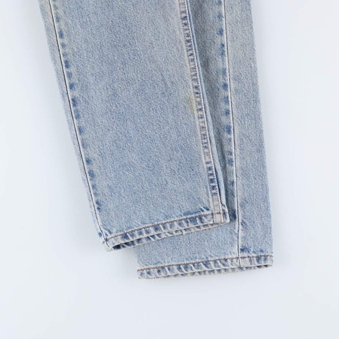 90'S Levi's 505 Orange Tab Tapered Denim Pants Men's W30 Vintage cotton Blue type light blue Vintage Second Hand