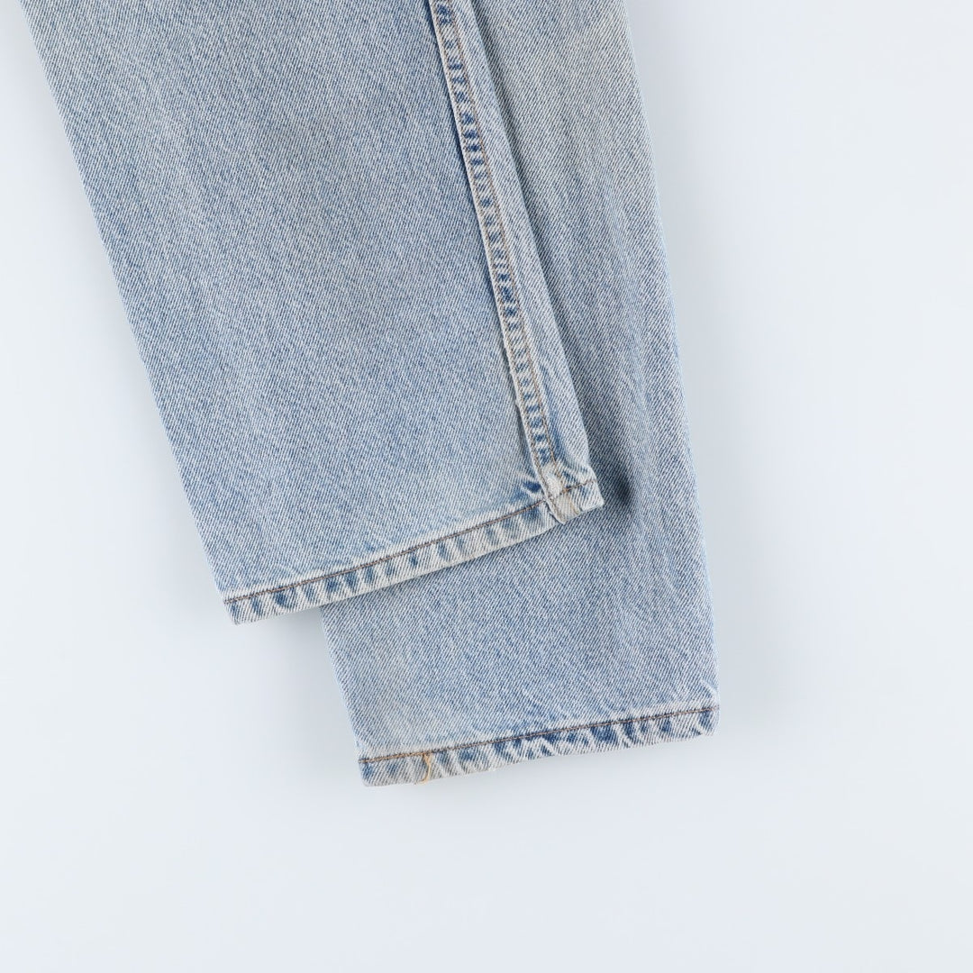 90'S Levi's 505 Orange Tab Tapered Denim Pants Men's W30 Vintage cotton Blue type light blue Vintage Second Hand