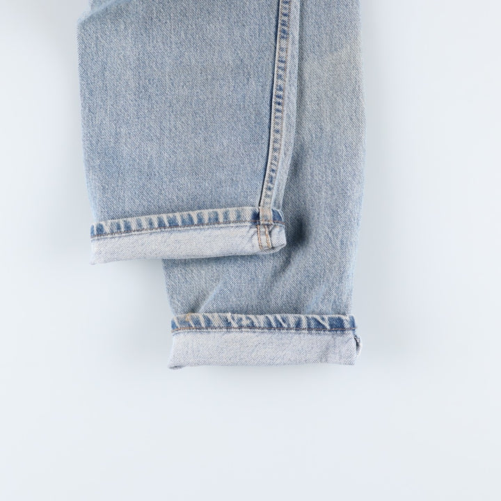 90'S Levi's 505 Orange Tab Tapered Denim Pants Men's W30 Vintage cotton Blue type light blue Vintage Second Hand