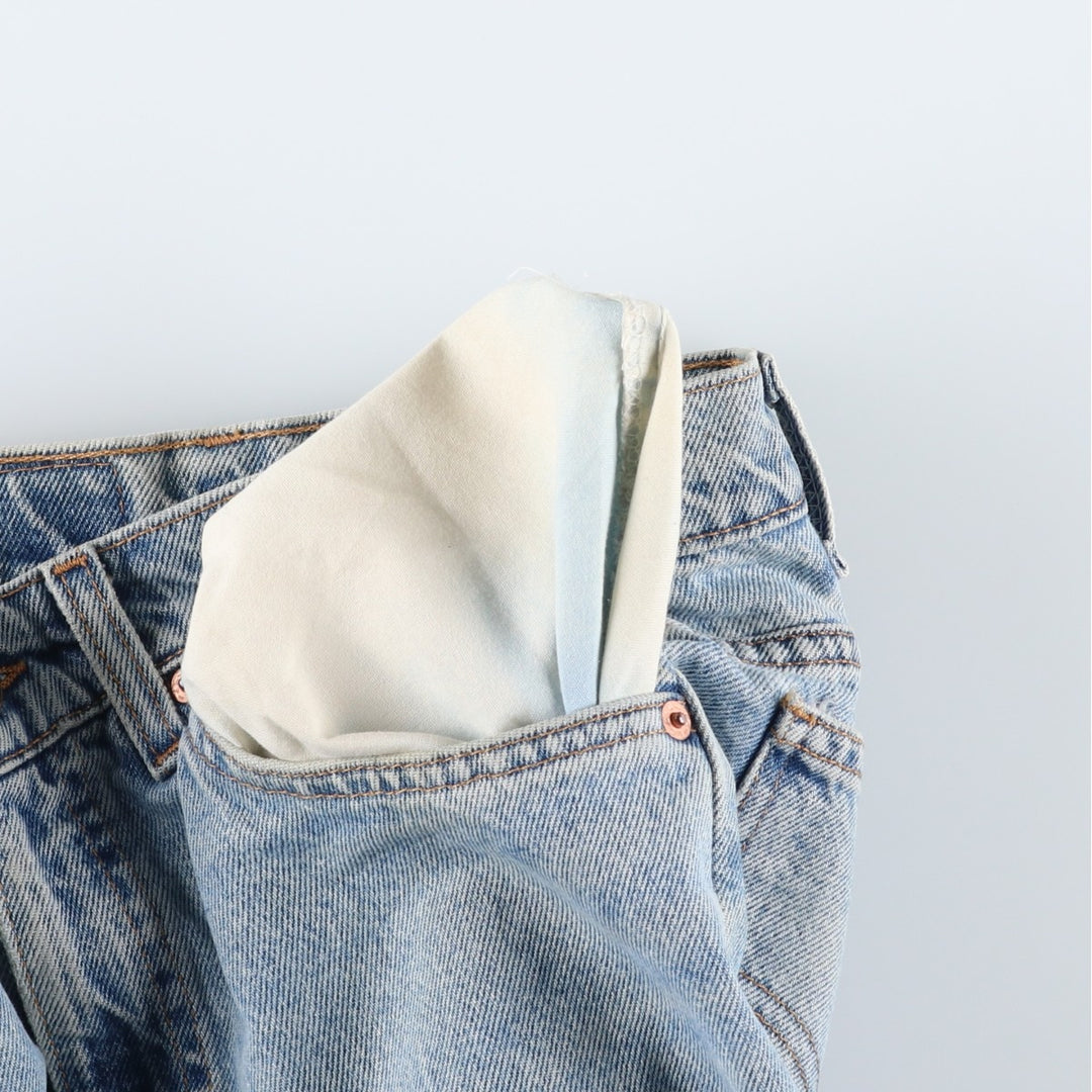 90'S Levi's 505 Orange Tab Tapered Denim Pants Men's W30 Vintage cotton Blue type light blue Vintage Second Hand