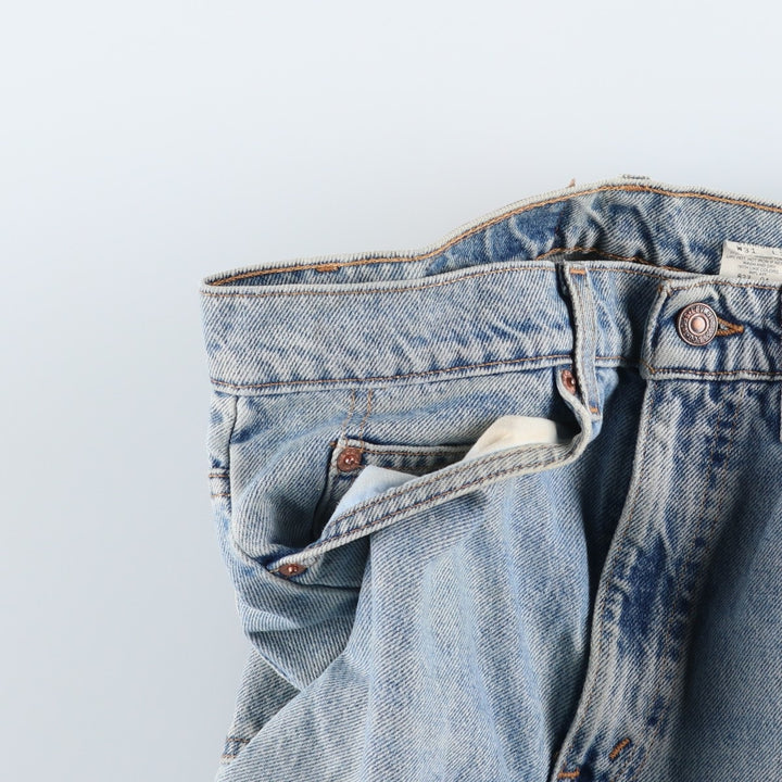90'S Levi's 505 Orange Tab Tapered Denim Pants Men's W30 Vintage cotton Blue type light blue Vintage Second Hand