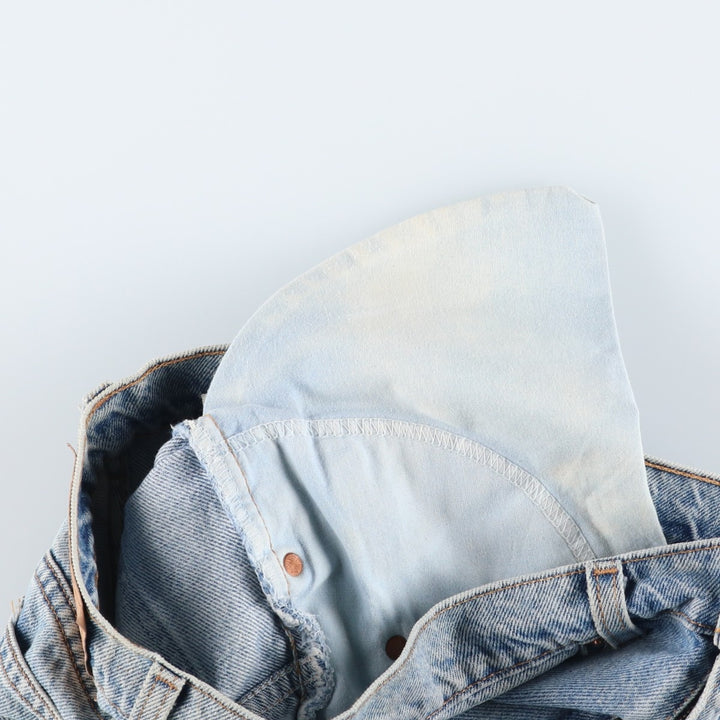 90'S Levi's 505 Orange Tab Tapered Denim Pants Men's W30 Vintage cotton Blue type light blue Vintage Second Hand