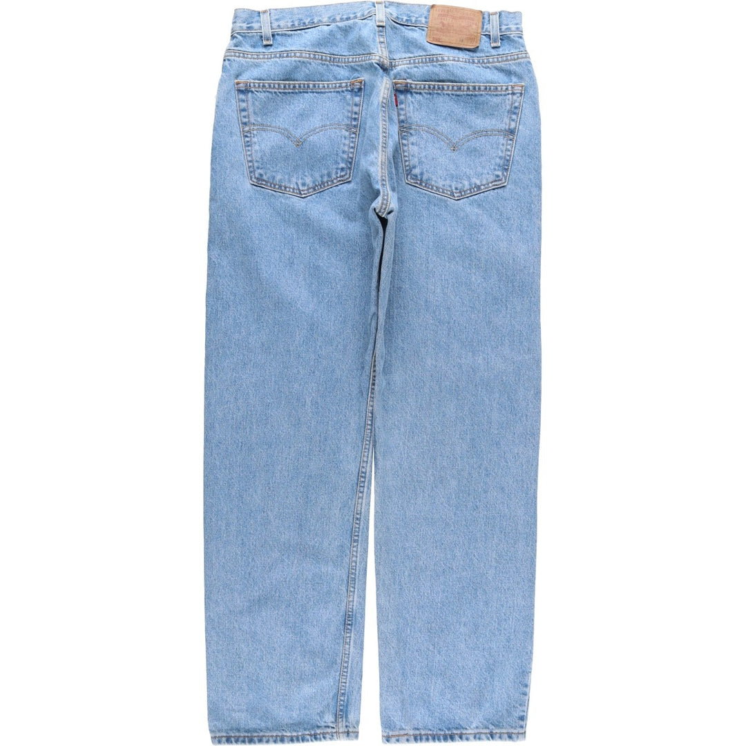 2000'S Levi's Tapered Denim Pants, Men's Size W36 (approx.) cotton Blue type light blue Vintage Second Hand