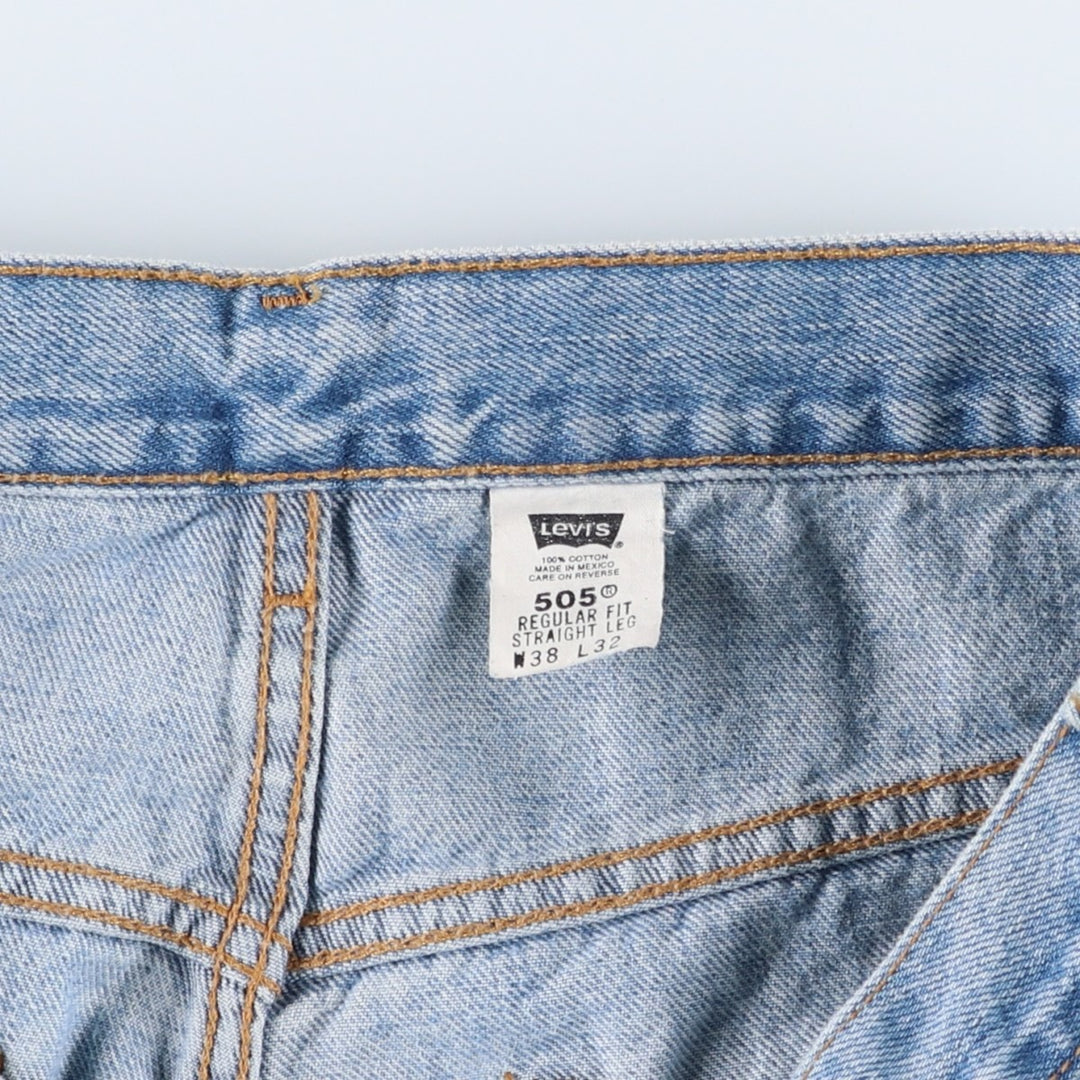 2000'S Levi's Tapered Denim Pants, Men's Size W36 (approx.) cotton Blue type light blue Vintage Second Hand