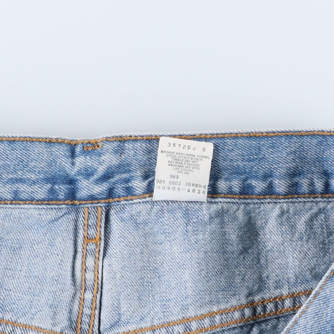 2000'S Levi's Tapered Denim Pants, Men's Size W36 (approx.) cotton Blue type light blue Vintage Second Hand