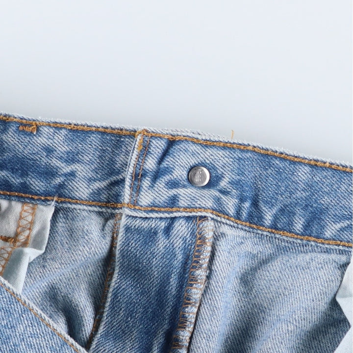 2000'S Levi's Tapered Denim Pants, Men's Size W36 (approx.) cotton Blue type light blue Vintage Second Hand