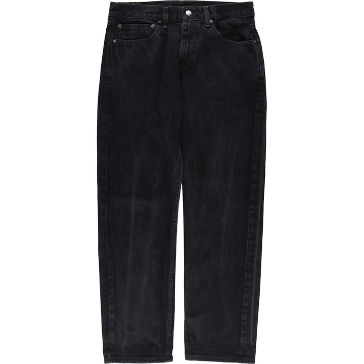 Levi's 505 Black Denim Tapered Denim Pants for Men, W34 equivalent cotton black type Vintage Second Hand