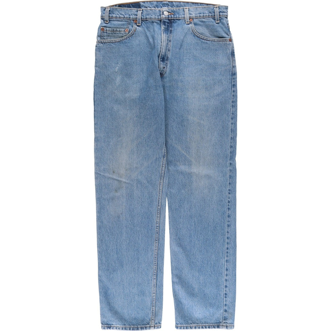 1990'S Levi's 505-4891 Regular Fit Straight Leg Tapered Denim Pants, Men's Size W35 (approx.), Vintage cotton blue type Vintage Second Hand