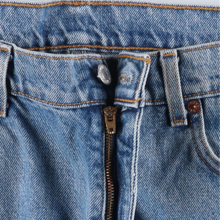 1990'S Levi's 505-4891 Regular Fit Straight Leg Tapered Denim Pants, Men's Size W35 (approx.), Vintage cotton blue type Vintage Second Hand