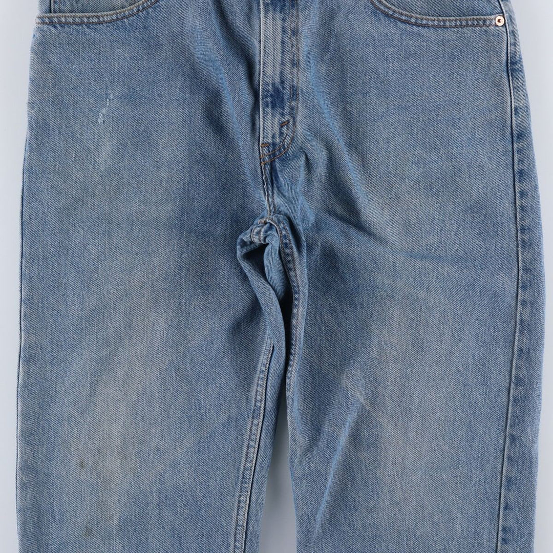 1990'S Levi's 505-4891 Regular Fit Straight Leg Tapered Denim Pants, Men's Size W35 (approx.), Vintage cotton blue type Vintage Second Hand