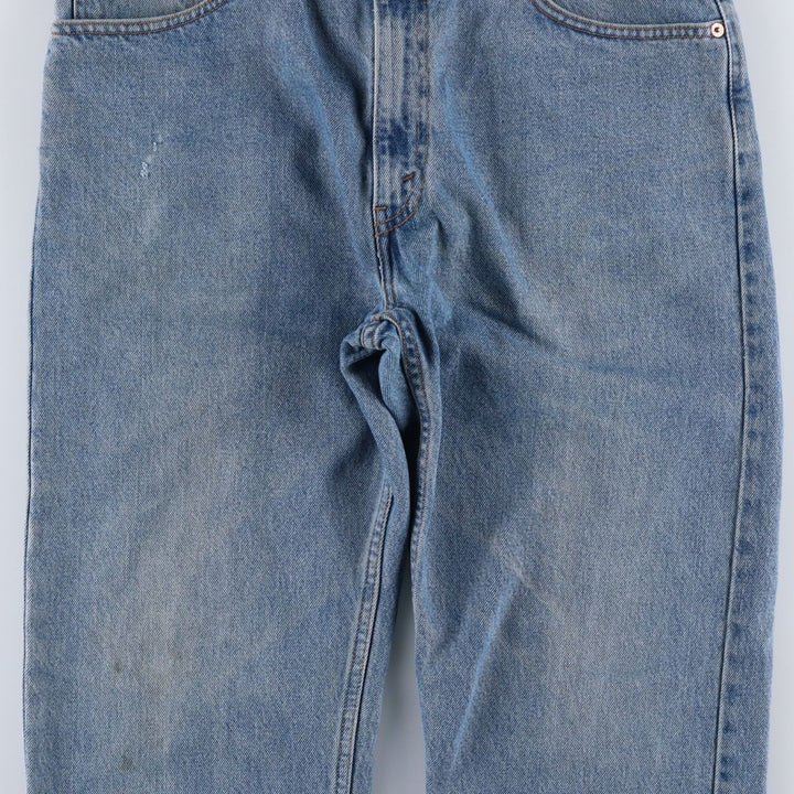 1990'S Levi's 505-4891 Regular Fit Straight Leg Tapered Denim Pants, Men's Size W35 (approx.), Vintage cotton blue type Vintage Second Hand
