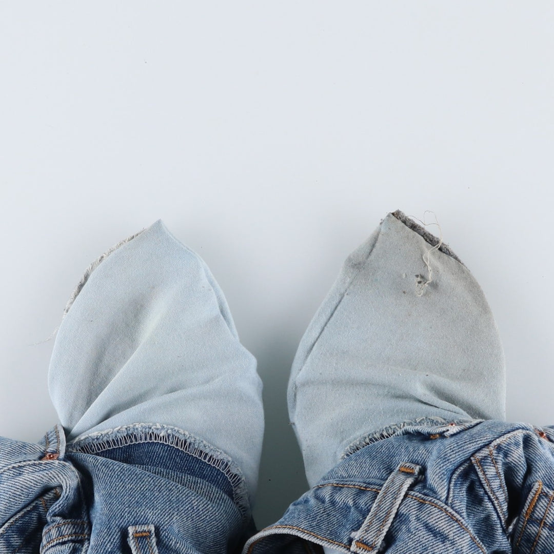 1990'S Levi's 505-4891 Regular Fit Straight Leg Tapered Denim Pants, Men's Size W35 (approx.), Vintage cotton blue type Vintage Second Hand
