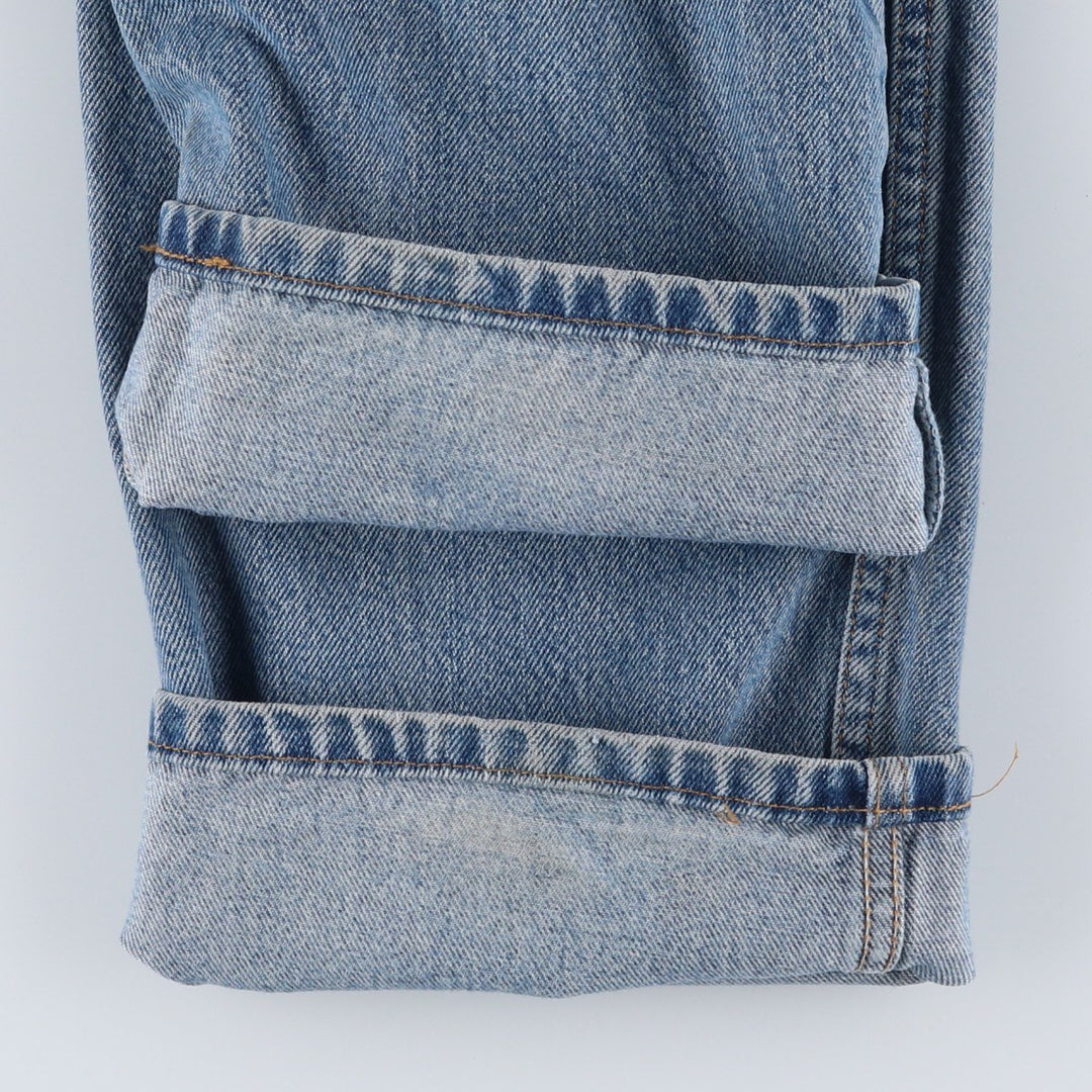 1990'S Levi's 505-4891 Regular Fit Straight Leg Tapered Denim Pants, Men's Size W35 (approx.), Vintage cotton blue type Vintage Second Hand