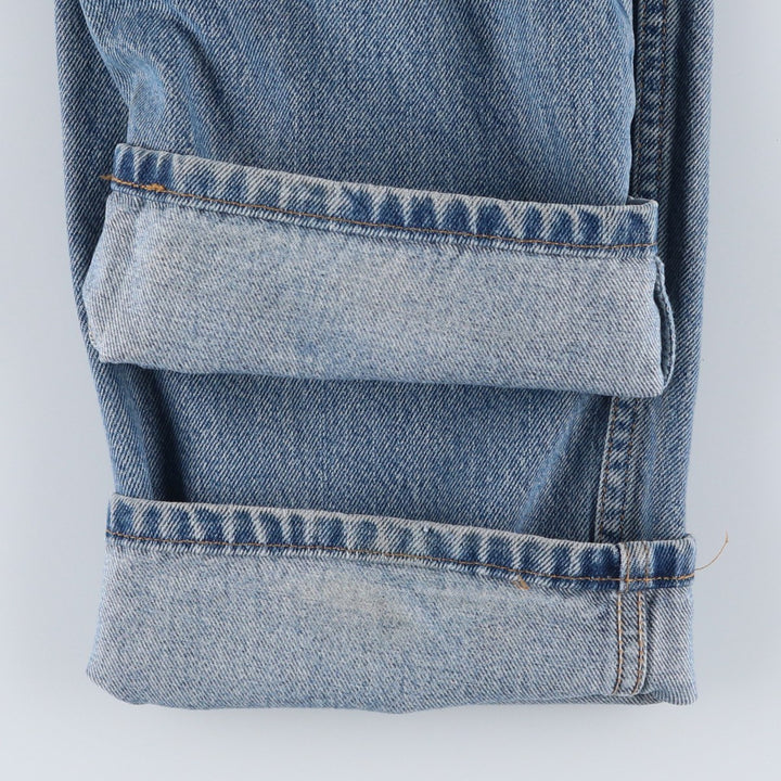 1990'S Levi's 505-4891 Regular Fit Straight Leg Tapered Denim Pants, Men's Size W35 (approx.), Vintage cotton blue type Vintage Second Hand